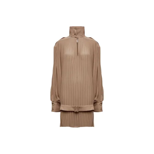 MM6 MAISON MARGIELA Длинное платье с длинными рукавами женское