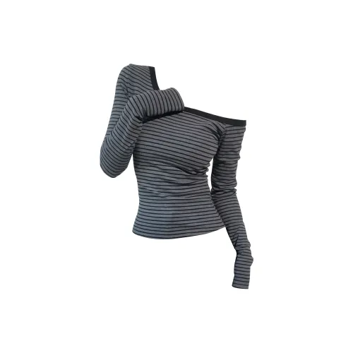 SHCER Серый и Черный Женские Майки под одежду