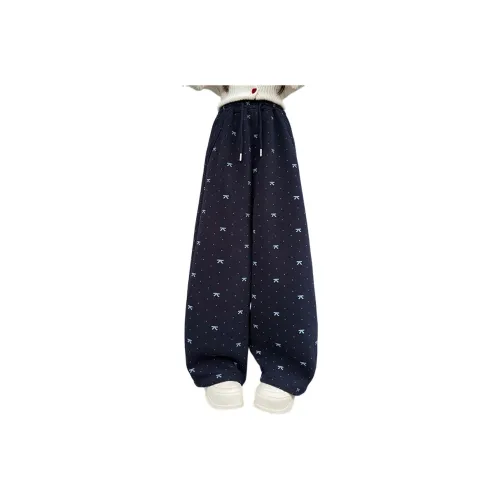 Rindu Вязаные тренировочные штаны осенний темно-синий