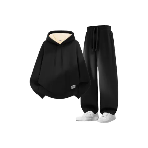 Miniso Осенний Зимний Свитшот Комплект Унисекс 2 Штуки