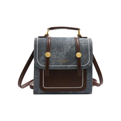 BUBM ПУ (полиуретан) Рюкзак Стандартный Женский Джинсовый Синий Темный Чай Экрю Черный Кофейный