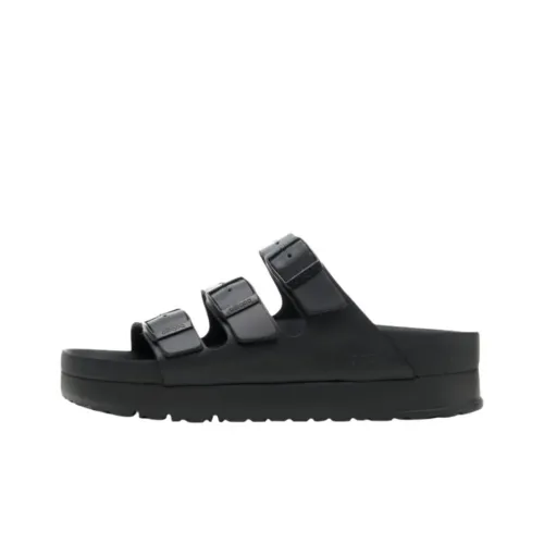 Birkenstock FLORIDA III PAP Fle Шлепанцы Унисекс Черный Узкая версия