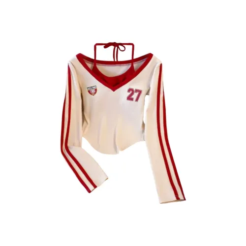 YGPRW Абрикос и Красный Женские T-рубашки