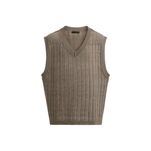 ZARA Песочный Мужские Майки