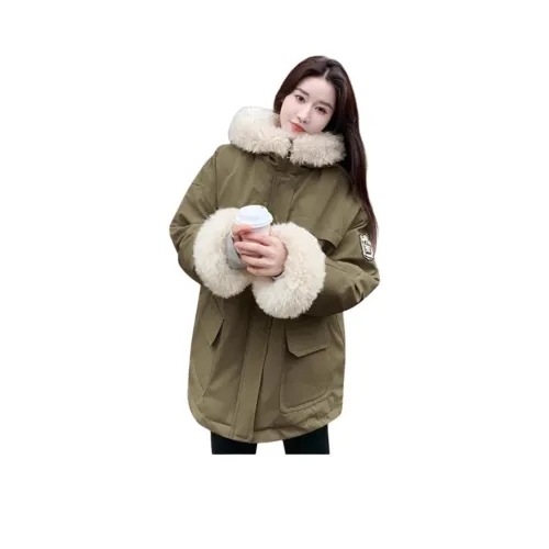 SIXUSICHOU Хлопковый пуховик женский