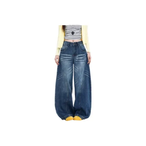 TONYBEAR Blue Women's Jeans TONYBEAR Синий Женские Джинсы