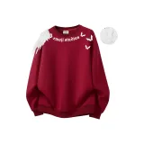 Бордовый [Высококачественный 100% хлопок]