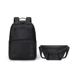 Набор из 2 частей обсидианового черного цвета