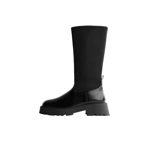 ZARA Детские ботинки Черный Kids