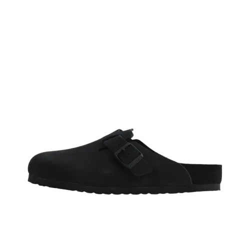 Биркенсток Бостон EVA Домашние тапочки Мужские Черные Стандартные