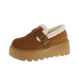 Флисовая подкладка, коричневый