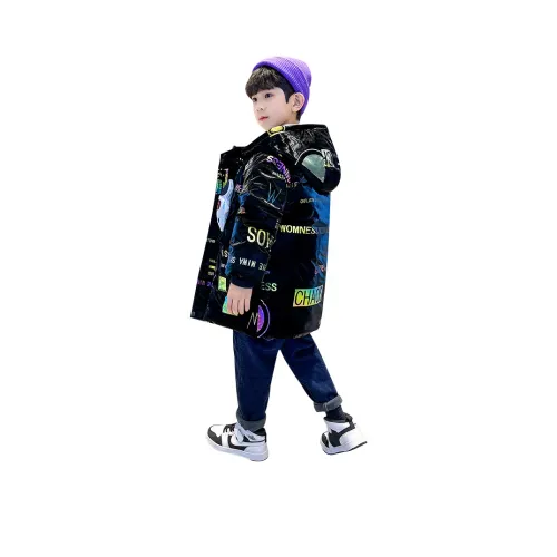 TELENT Черный Kids Утеплённые куртки