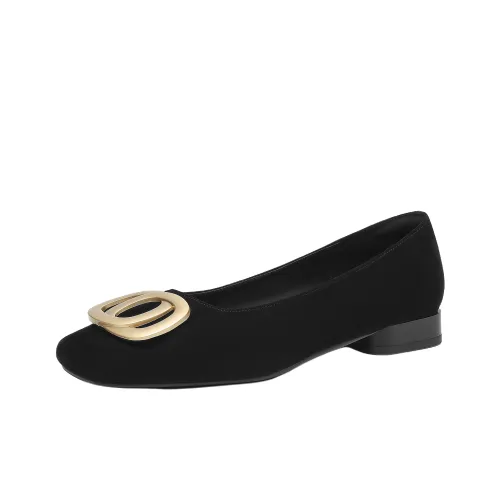 Daphne Женские повседневные туфли черные женские