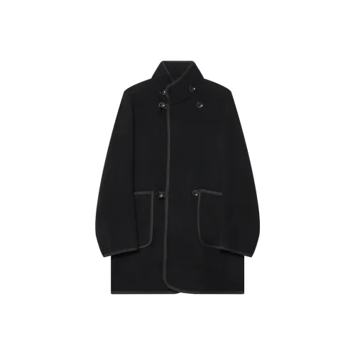 J.D.V Черное Унисекс Пальто