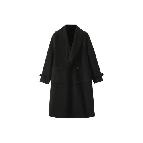 A02 Черный Унисекс Тренч