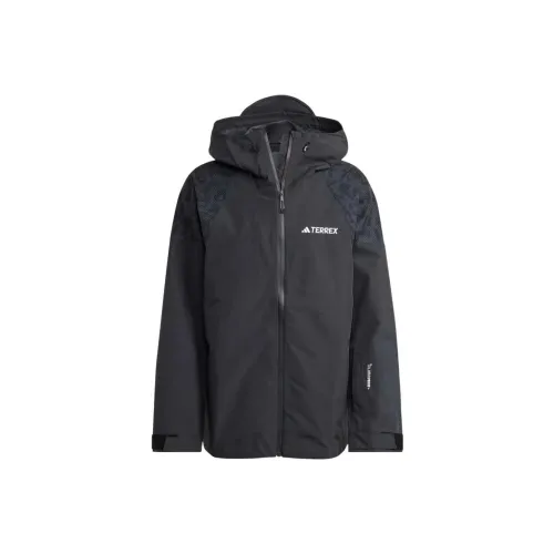 adidas Terrex Черная мужская лыжная куртка