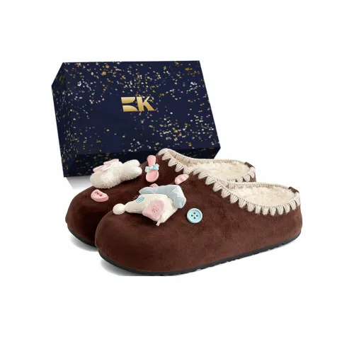 Boldi Kuki Износостойкий Легкий Дышащий и Противоскользящий. Домашние тапочки Женские