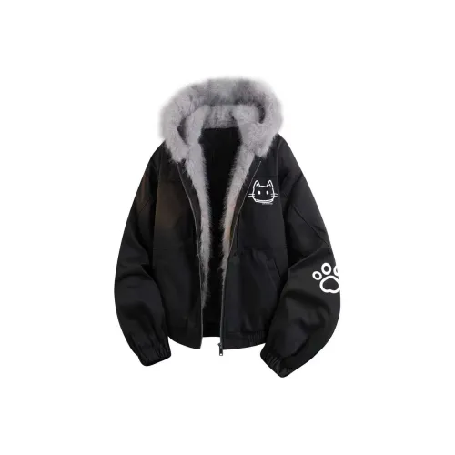 LA'T.WEEKEND Хлопковый пуховик унисекс