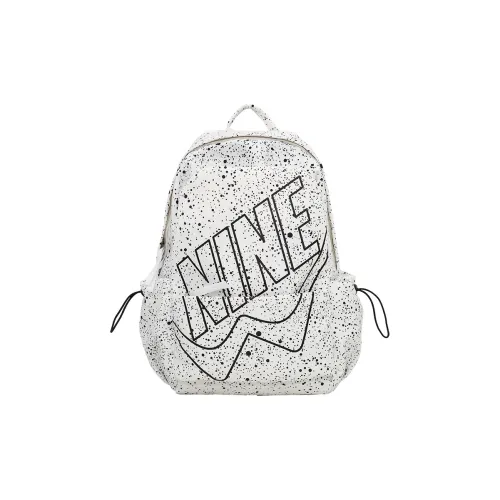 Fitchell Nylon Backpack Standard Unisex White Black Fitchell Нейлон Рюкзак Стандартный Унисекс Белый Черный