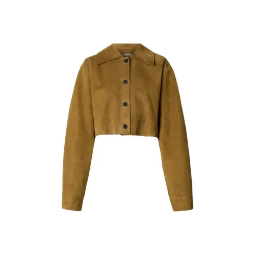 KHAITE Коричневый Женский Куртки