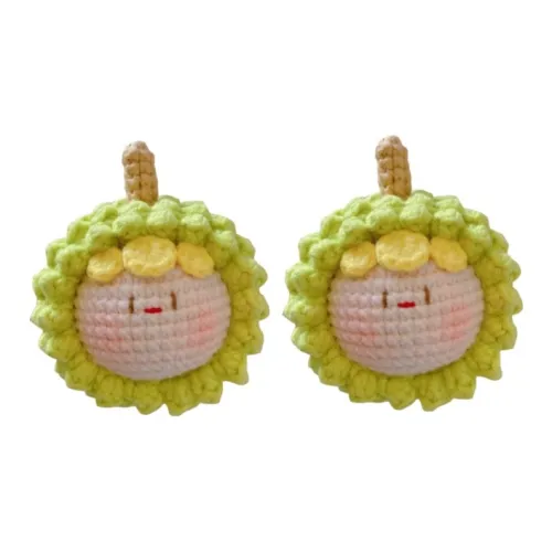 CHUNTUSHU DIY Материал Ткань Вязаная Дуриан Кукла Пряжа Вязальная Игла Милый Брелок Украшение DIY Игрушки