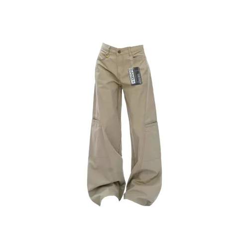 DAND Хаки Унисекс Карго Брюки