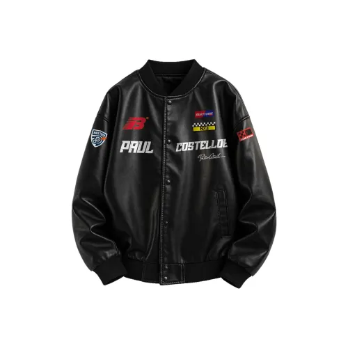 PAUL COSTELLOE Кожа Куртка Унисекс