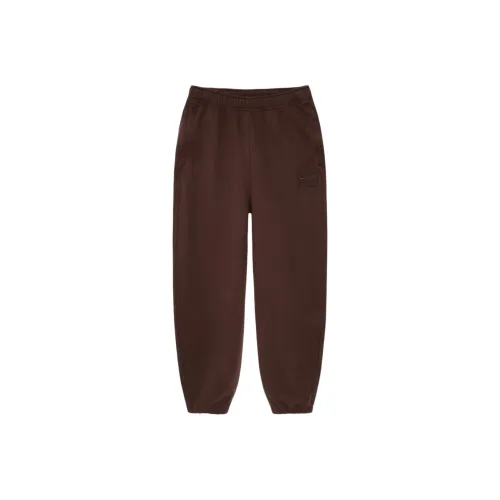 Stussy x Nike Stussy X Nike Co Branded Series FW25 Stone WASHED Fleece Pants Knit Training Pants Unisex