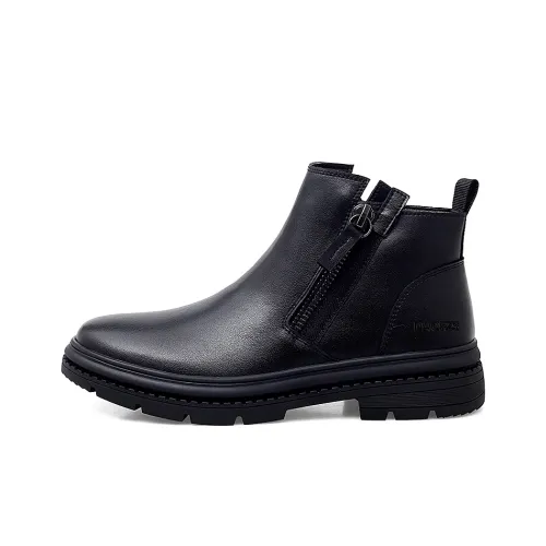 JHCZC Martin Boots Мужские Черные
