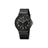 Чёрный корпус с чёрным циферблатом.