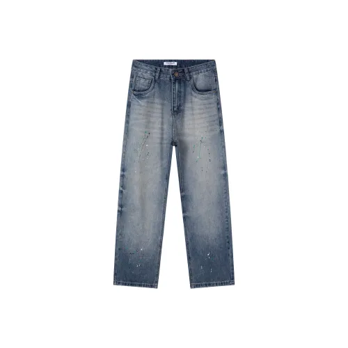 CHOCOOLATE XPB0450 Blue Unisex Jeans CHOCOOLATE XPB0450 Синий Унисекс Джинсы