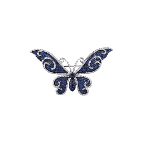 Lan Ying Искусственный кристалл Броши Унисекс