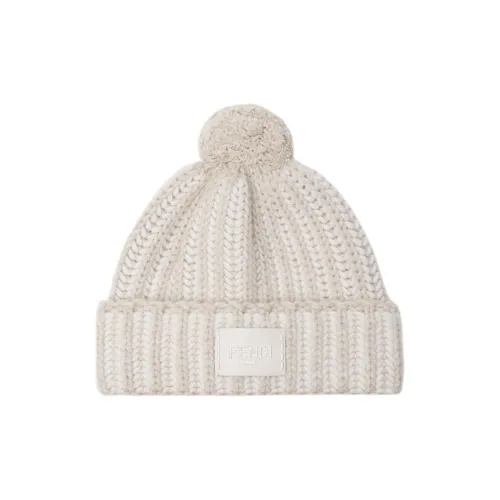 FENDI Овечья шерсть Шапки-бини Women's Camellia Многоцветный