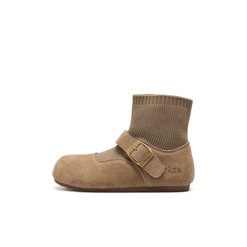 TATA Термические носки с противоскользящим эффектом и низкими ботинками для детей