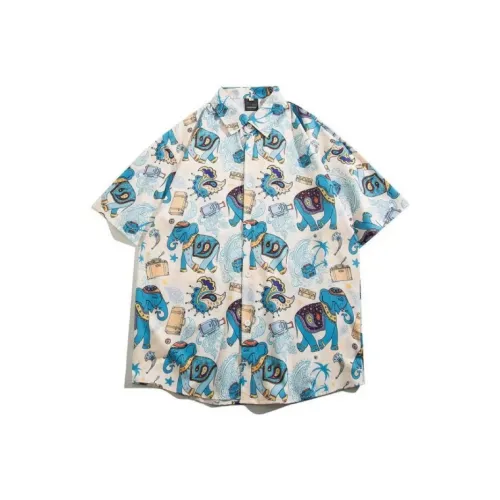 PLQV Абрикос Унисекс Рубашки