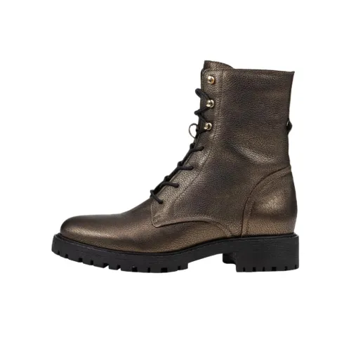 GEOX Hoara Martin Boot 4CM Женские Свинец