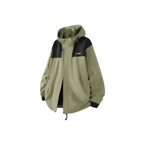 Octonauts Водонепроницаемый Ветрозащитный Термический Устойчивый к истиранию Дышащий ветровка Унисекс