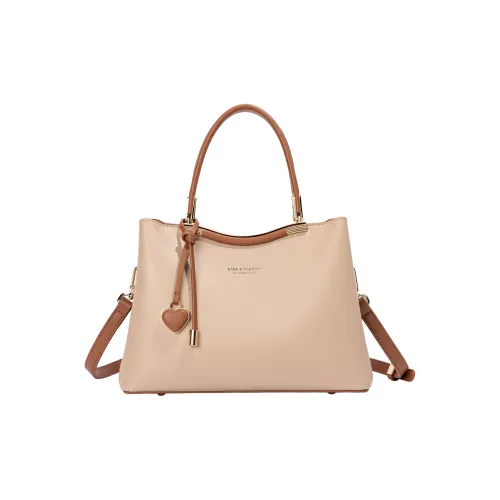 BASA BELA Коровья кожа Сумка Стандартная Женская Молочно-чайный Шалфейный зеленый