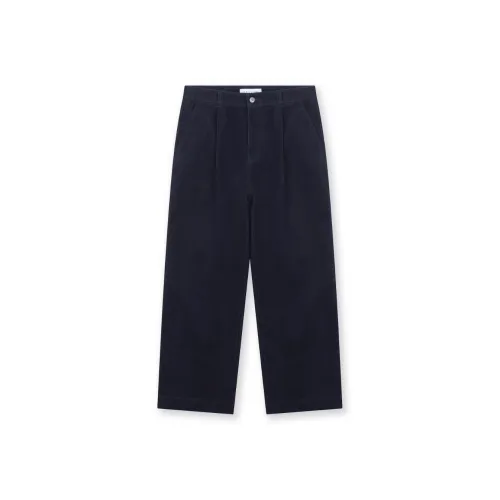 BESLOW Вельвет Деним ONE TUCK CURVED PANTS Jeans Men's