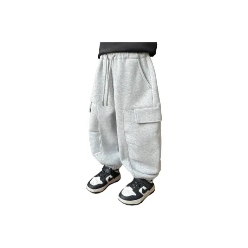 GOYN Серые Предшкольные Вязаные Тренировочные Штаны