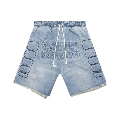 Satoshi Nakamoto Джинсовые шорты Мужской