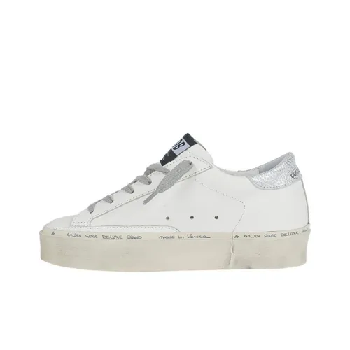 Golden Goose Hi Star Low Топ Скейтборд Кроссовки Женские Белые Серые