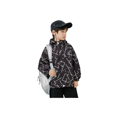 BIG WASP Черные Детские Куртки