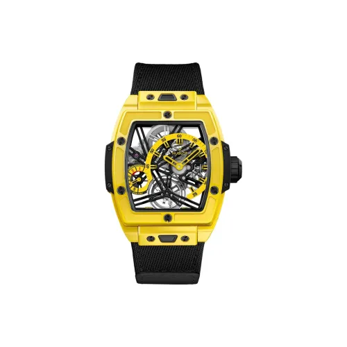 HUBLOT BIG BANG Soul Мужские часы Механизм с ручным заводом Часы 42 мм Черепный циферблат Керамические корпуса часов