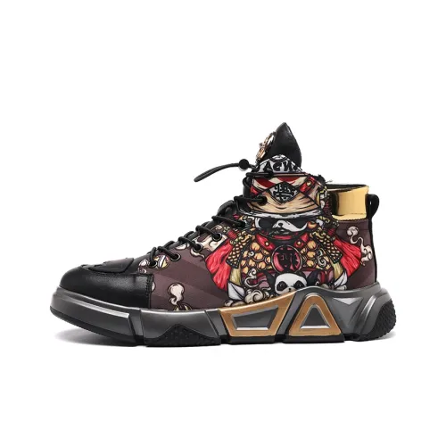 Donglaiye x HUNU Противоскользящая визуально увеличивающая высоту высокая повседневная обувь для мужчин