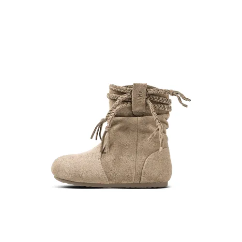 Annil Slip-resistant Abrasion-resistant Lightweight Cushioning Thermal Insulated Low-Top Insulated Shoes for Children Аннил Противоскользящий Устойчивый к износу Легкий Амортизирующий Термический Снизу Утепленные Ботинки для Детей