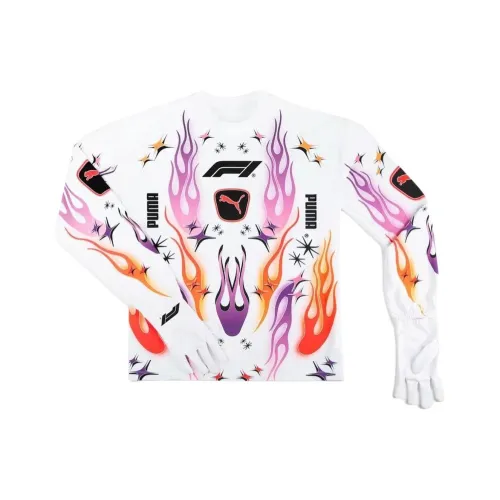 PUMA x ASAP Rocky X Формула ASAP Rocky Co Бренд T-Shirt Унисекс Белый