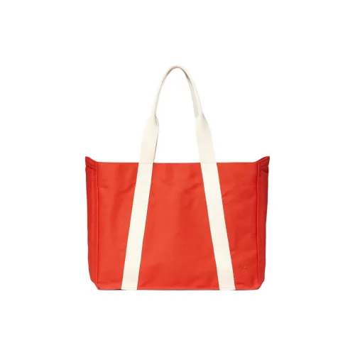 UNIQLO Хлопок Плечевая сумка Унисекс Розовый Красный