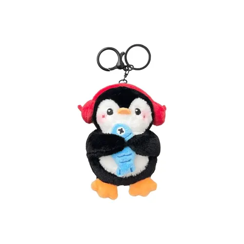 XIWANTONG Милый Пингвин Кукла Брелок Мультяшный Сочивающий Плюшевый Брелок 15 см Рекомендуемая Высота