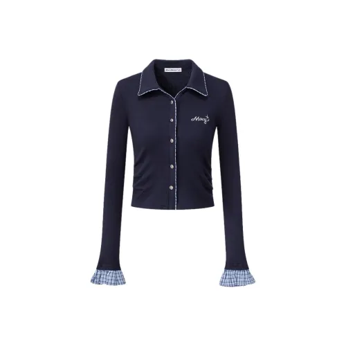 DITB Темно-синий Синий Женский Трикотаж